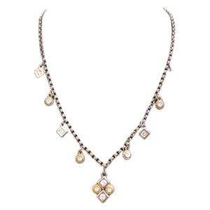 Gold + Silver Costume Necklace